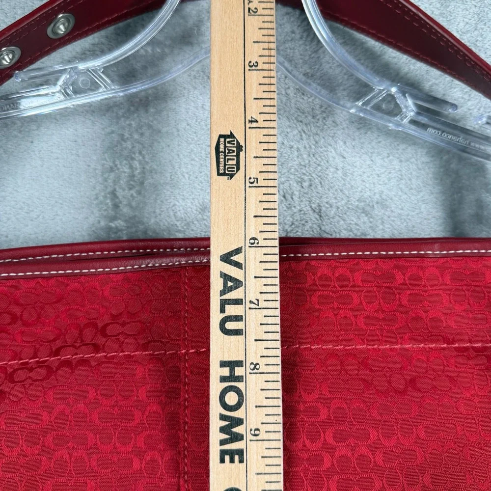 Coach Red Shoulder Bag - Picture 12 of 12